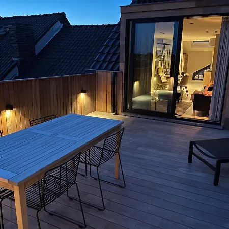 Casa Clementina - Luxury Penthouse With Airconditioning And Private Terrace * Gand